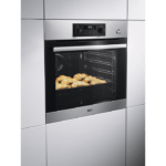 AEG BPK355020M SteamBake Single Oven with Pyrolytic Cleaning