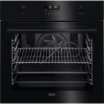 AEG BPK556260B SteamBake Single Oven with Pyrolytic Cleaning