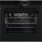 AEG BSK999330T SteamPro Single Oven with Steam Cleaning