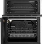Beko EDC634S 60cm Double Oven Electric Cooker with Ceramic Hob – Silver