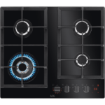 AEG HKB64450NB 60cm Gas on Glass Hob