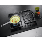 AEG HKB64450NB 60cm Gas on Glass Hob