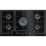 AEG HKB95450NB 90cm Gas on Glass Hob