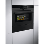 AEG KMK968000T CombiQuick Microwave Oven with Catalytic Cleaning