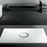 Elica Switch RC 83cm Recirculating Vented Induction Hob in White Glass