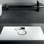 Elica Switch RC 83cm Recirculating Vented Induction Hob in White Glass