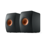 KEF LS50 Wireless II Active Bookshelf Speaker in Black