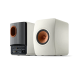KEF LS50 Wireless II Active Bookshelf Speaker in White