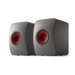 KEF LS50 Wireless II Active Bookshelf Speaker in Grey
