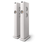 KEF LS60 Wireless Active Floorstanding Speaker in White