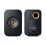 KEF LSX II Active Bookshelf Speaker System in Black