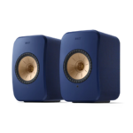 KEF LSX II Active Bookshelf Speaker System in Blue