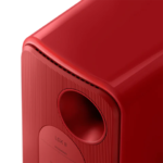KEF LSX II Active Bookshelf Speaker System in Red