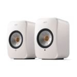 KEF LSX II Active Bookshelf Speaker System in White