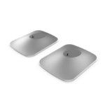 KEF P1 Desk Pad for LSX in Silver