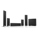 KEF T205 Home Theatre Speaker System in Black