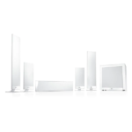 KEF T205 Home Theatre Speaker System in White