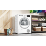 Bosch WTH85223GB 8kg Heat Pump Tumble Dryer – White