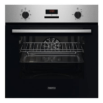 Zanussi ZOHXC2X2 59.4cm Built In Electric Single Oven – Anti-Fingerprint stainless steel