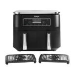 Ninja Foodi AF300UK 7.6L Dual Zone Air Fryer and Dehydrator – Black