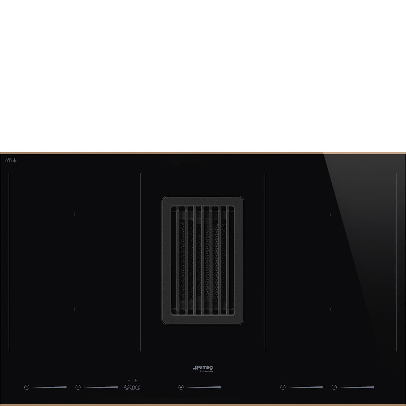 Smeg HOBD682R1 80cm Vented Induction Hob