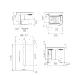 Elica NT-FIT-70 Fit 70cm Vented Induction Hob