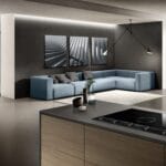 Elica NT-UNPLUG-BK-DO Unplugged 90cm Duct Out Vented Induction Hob in Black Steel