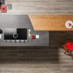 Elica NT-UNPLUG-SS-DO Unplugged 90cm Duct Out Vented Induction Hob in Stainless Steel