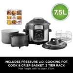 Ninja OP500UK Foodi MAX Multi Cooker in Black