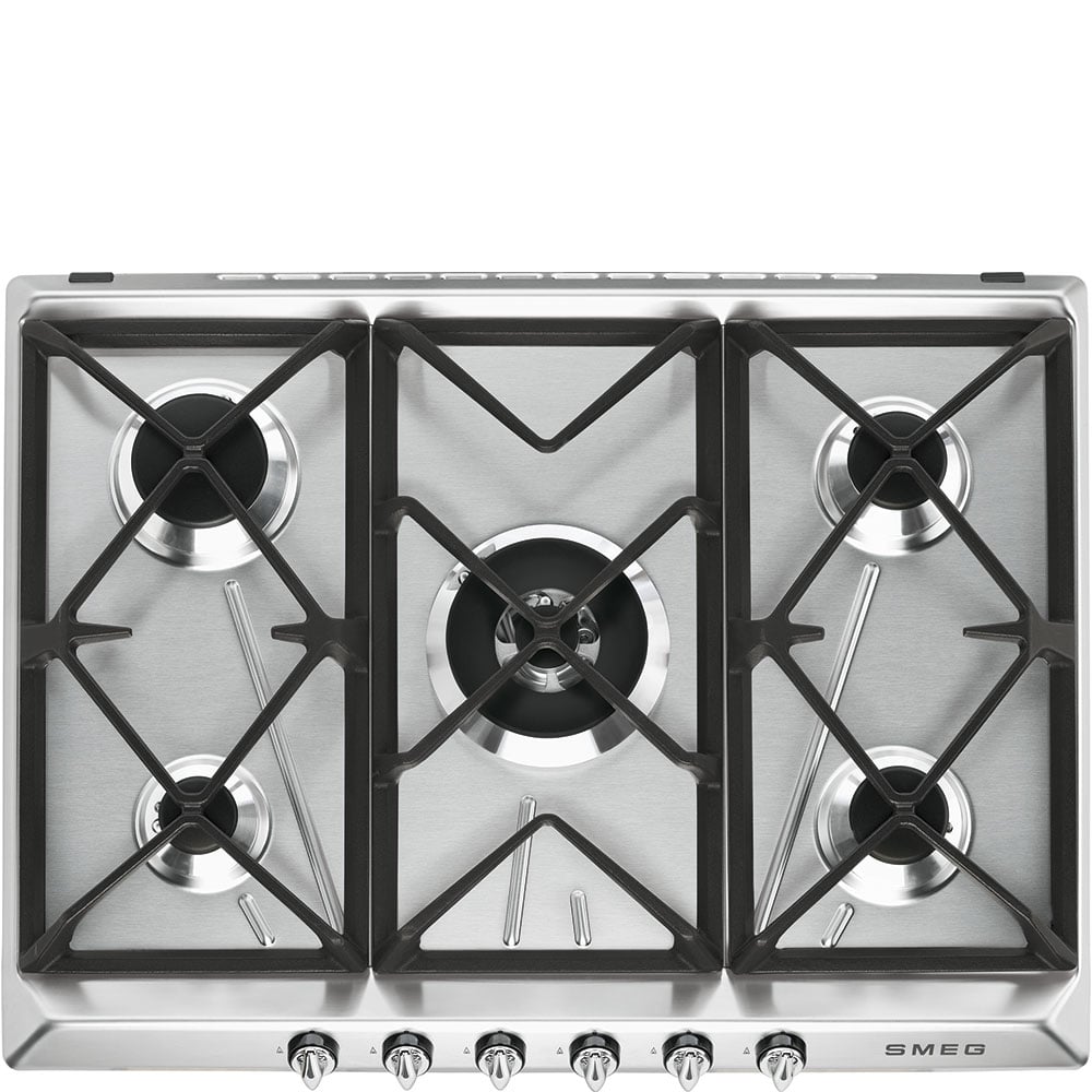 Smeg SR975XGH 75cm Gas Hob