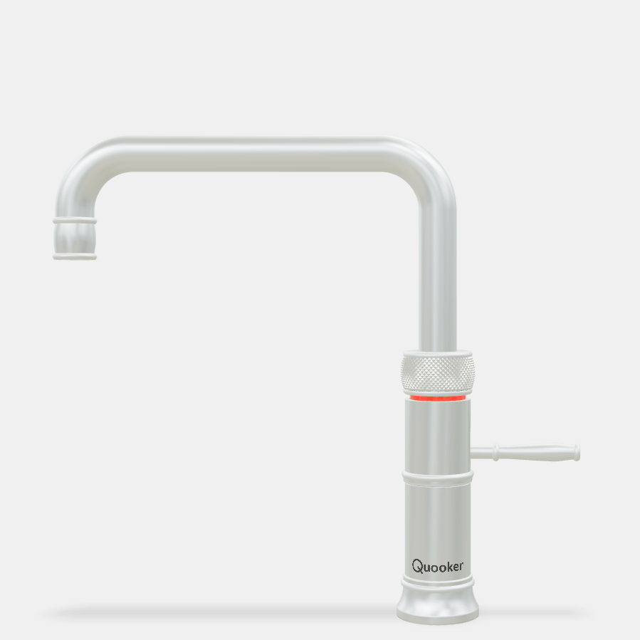 Quooker Classic Fusion Square with PRO7 Tank in Stainless Steel KDH