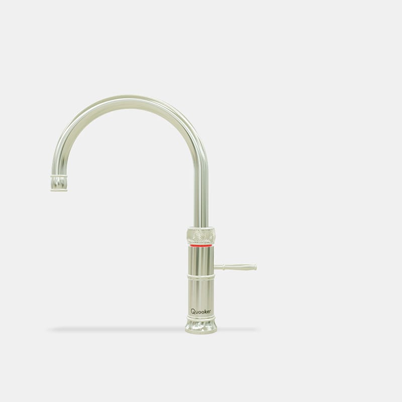 Quooker CFNRNIC Classic Fusion Round Boiling Water Tap in Nickel