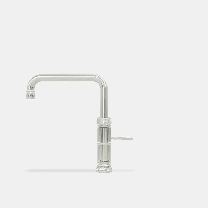 Quooker CFNSCHR Classic Fusion Square Boiling Water Tap in Chrome