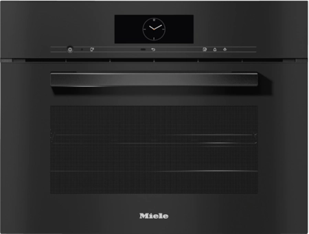 Miele DGC7840 HC Pro Built In Steam Combi Oven in Obsidian Black