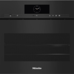 Miele DGC7845 HCX Pro Built In Steam Combi Oven in Obsidian Black