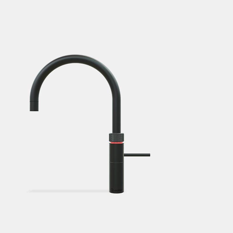 Quooker FNRBLK Fusion Round Boiling Water Tap in Black