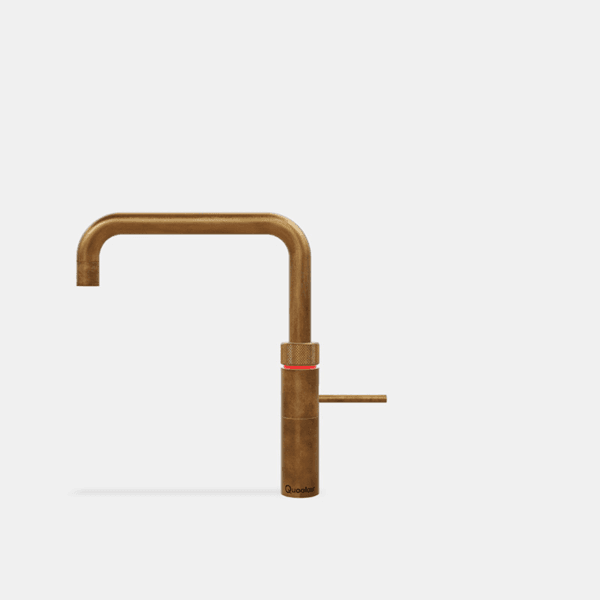 Quooker FNSPTB Fusion Square Boiling Water Tap in Brass