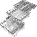 Miele G7975SCVI XXL K2O Built In Dishwasher