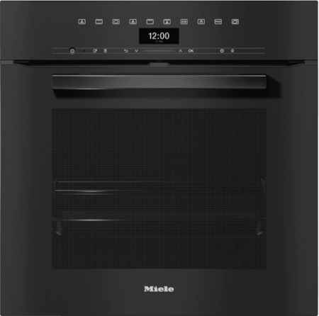 Miele H7464BP Built In Single Oven in Obsidian Black
