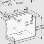 Miele DAD4841 92cm Downdraft Extractor
