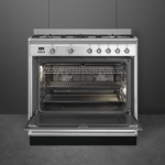 Smeg SUK91MFX9 90cm Range Cooker with Gas Top