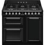 Smeg TR103BL 100cm Range Cooker with Gas Top