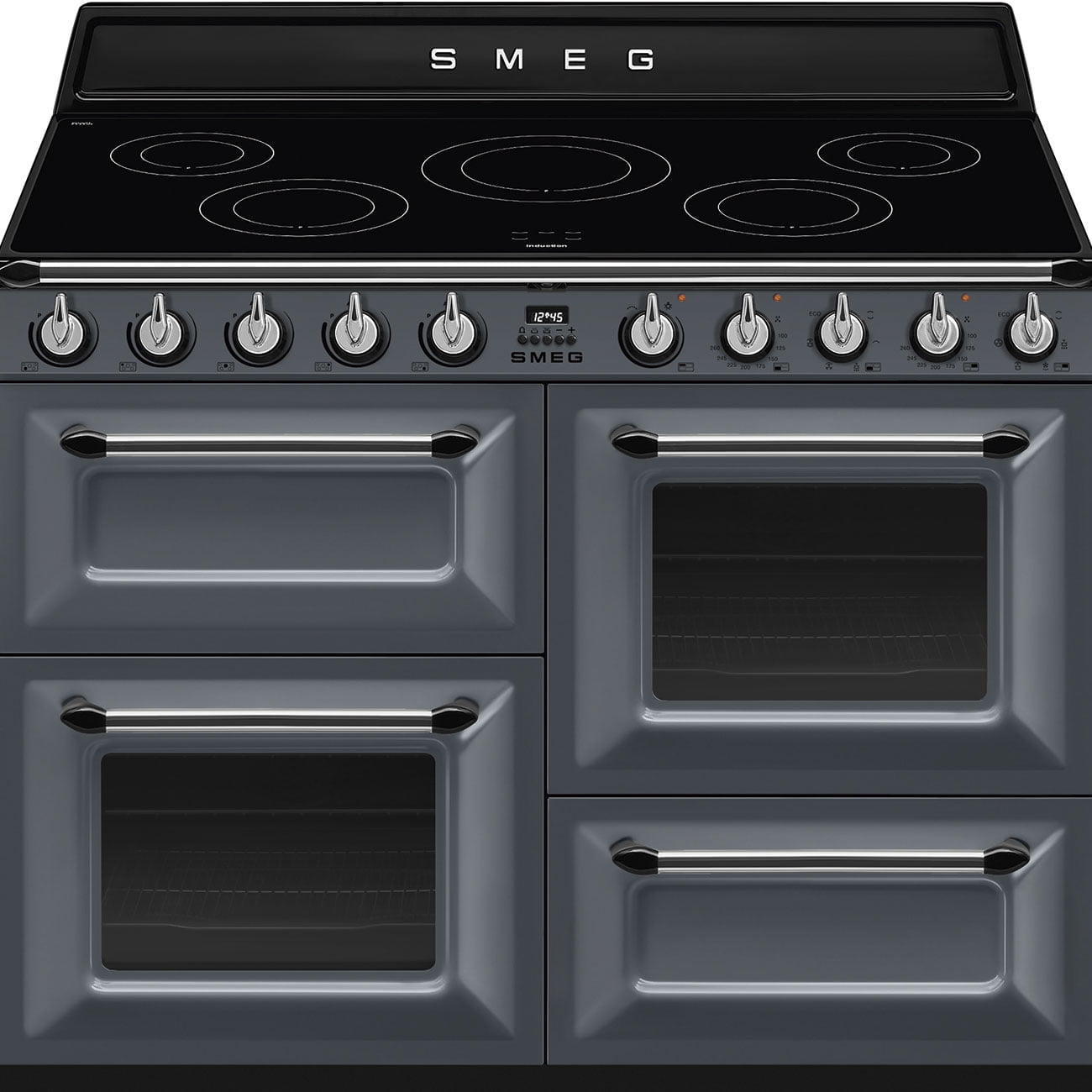 Smeg TR4110IGR2 110cm Range Cooker with Induction Top