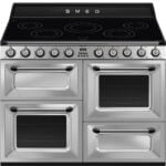 Smeg TR4110IX2 110cm Range Cooker with Induction Top