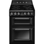 Smeg TR62IBL2 60cm Freestanding Cooker with Induction Top