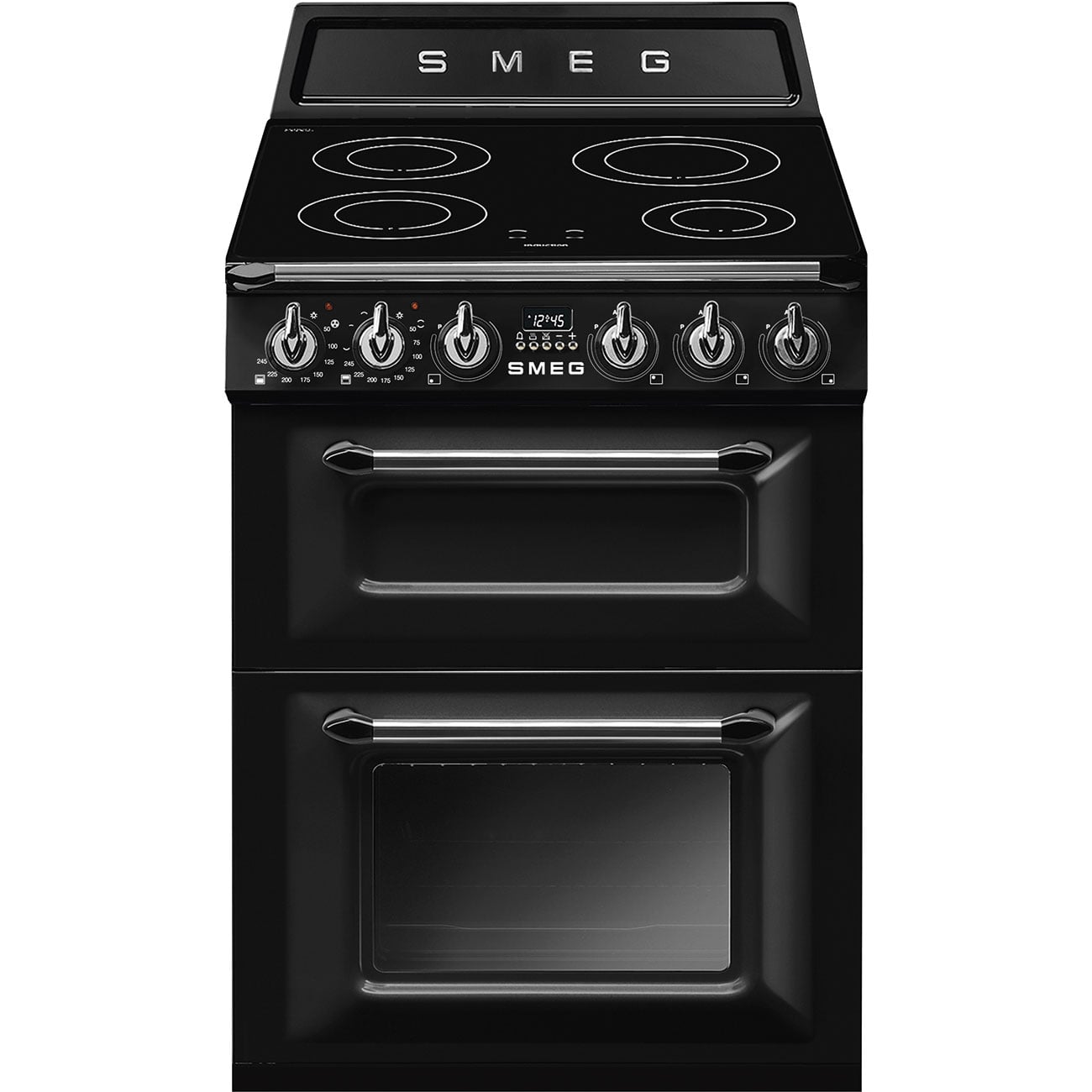 Smeg TR62IBL2 60cm Freestanding Cooker with Induction Top