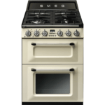 Smeg TR62P 60cm Freestanding Cooker with Gas Top