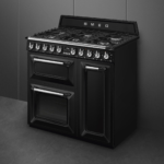 Smeg TR93BL 90cm Range Cooker with Gas Top