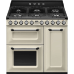 Smeg TR93P 90cm Range Cooker with Gas Top
