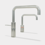 Quooker Nordic Square Twintaps with COMBI Tank & CUBE in Chrome